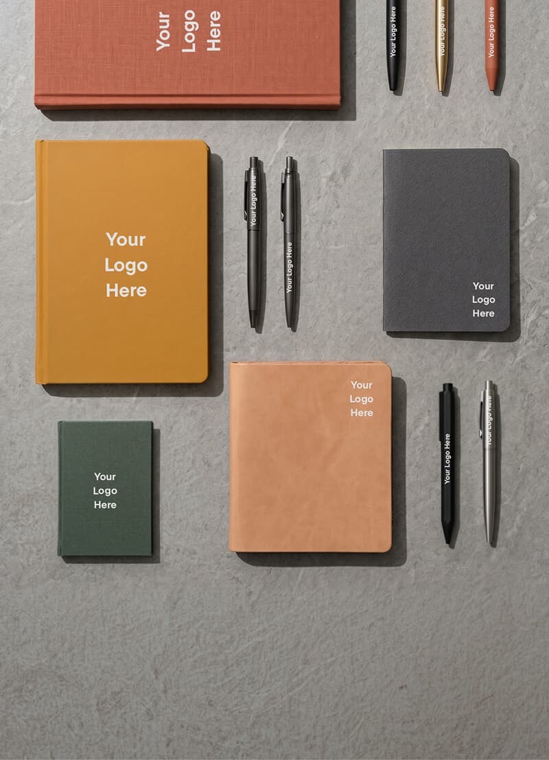 Notebooks & pens