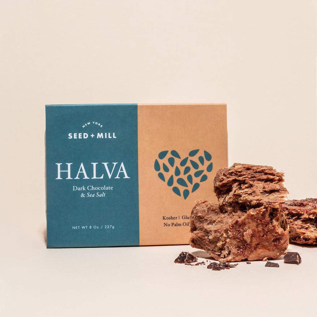 Sea Salt and Dark Chocolate Halva by Seed & Mill