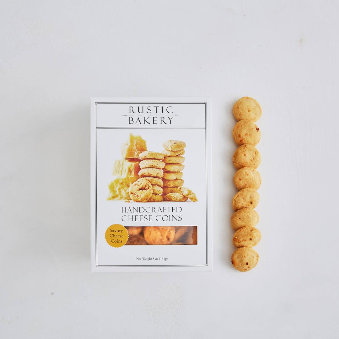 Savory Cheese Coins by Rustic Bakery