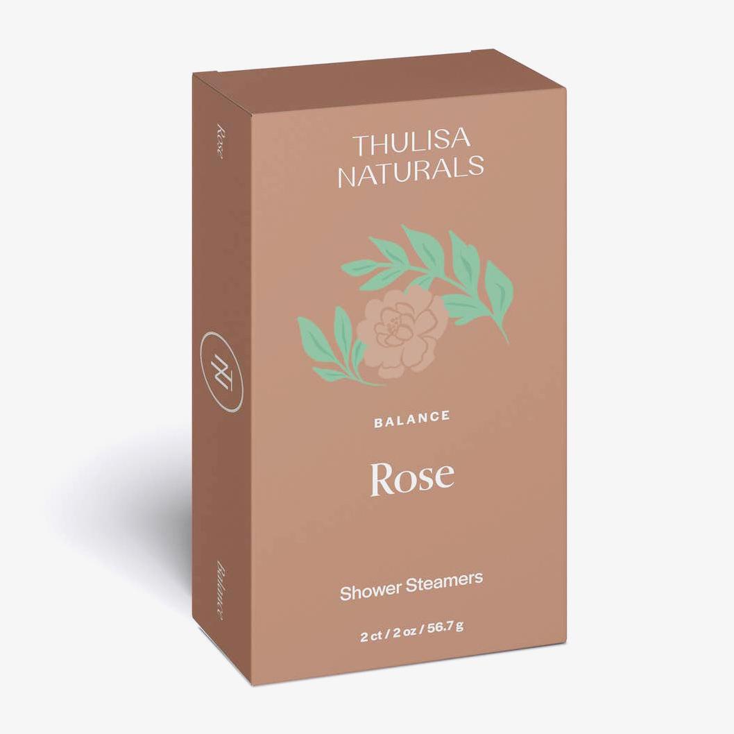 Rose Shower Steamers by Thulisa Naturals