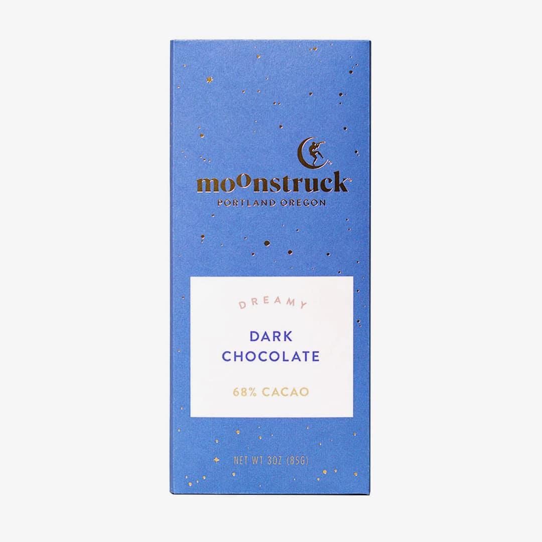 Dreamy Dark Chocolate Bar by Moonstruck