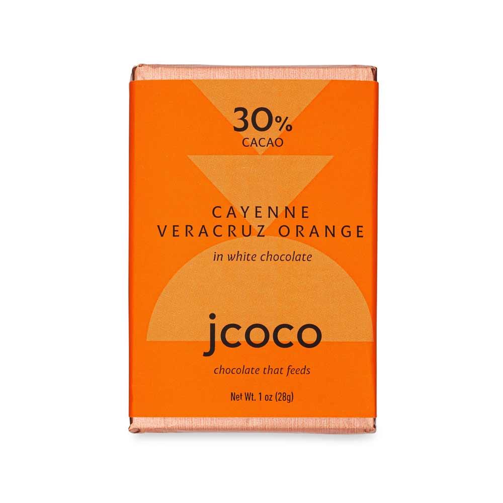 Mini Cayenne Veracruz Orange Chocolate Bar by Jcoco