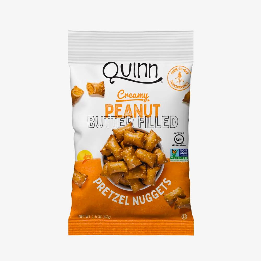 Peanut Butter Filled Pretzel Nuggets by Quinn