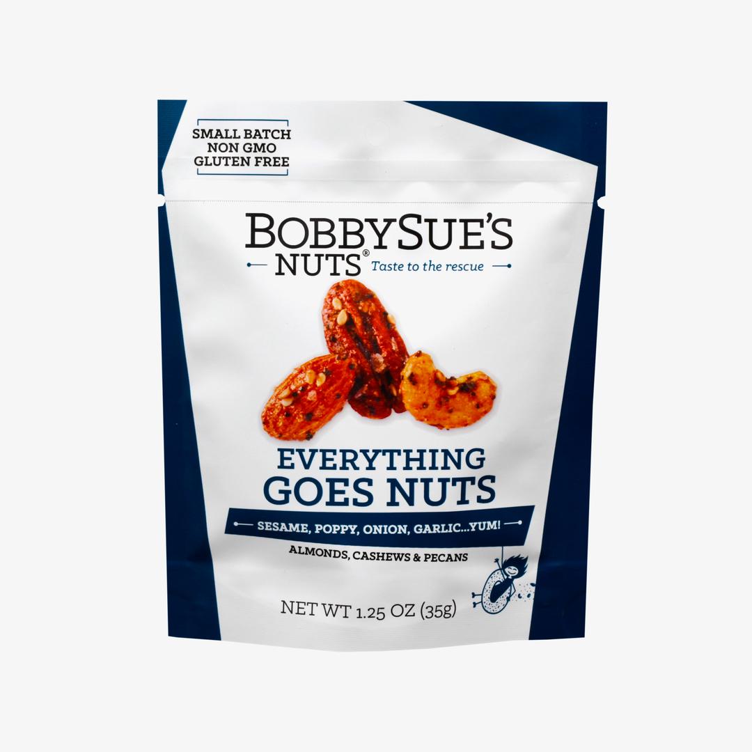 Everything Goes Nuts Snack Pack by Bobbysue’s