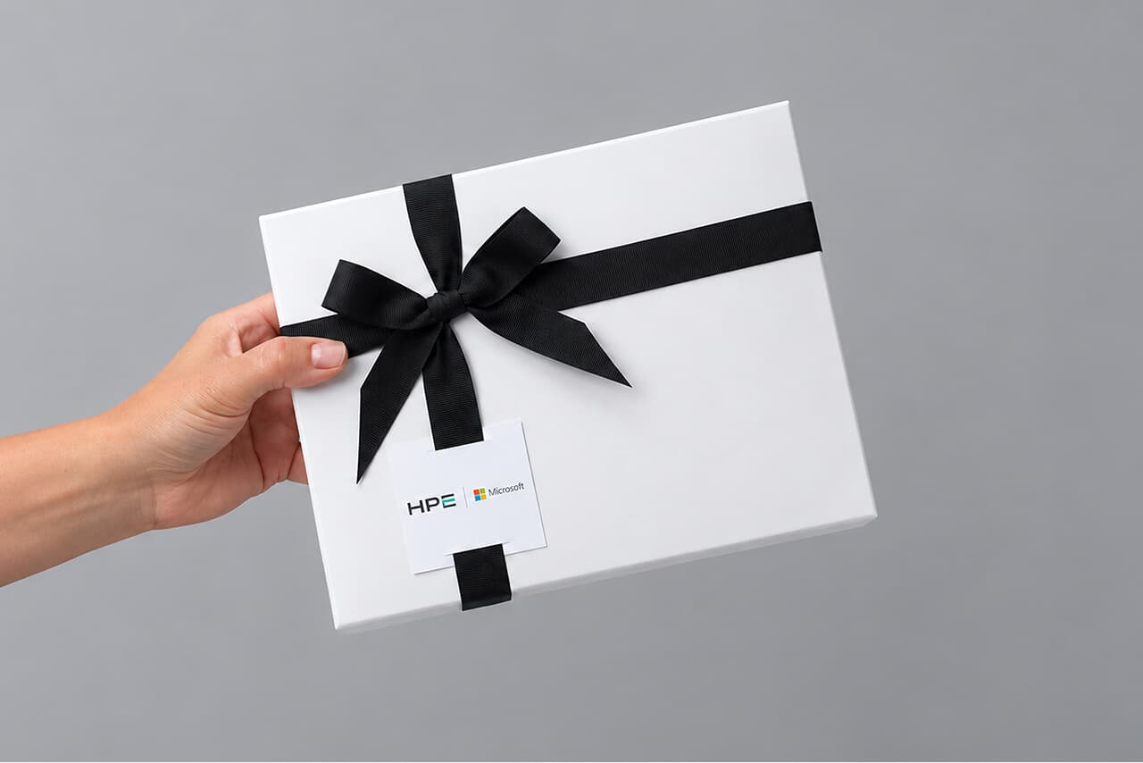 Box tag & ribbon