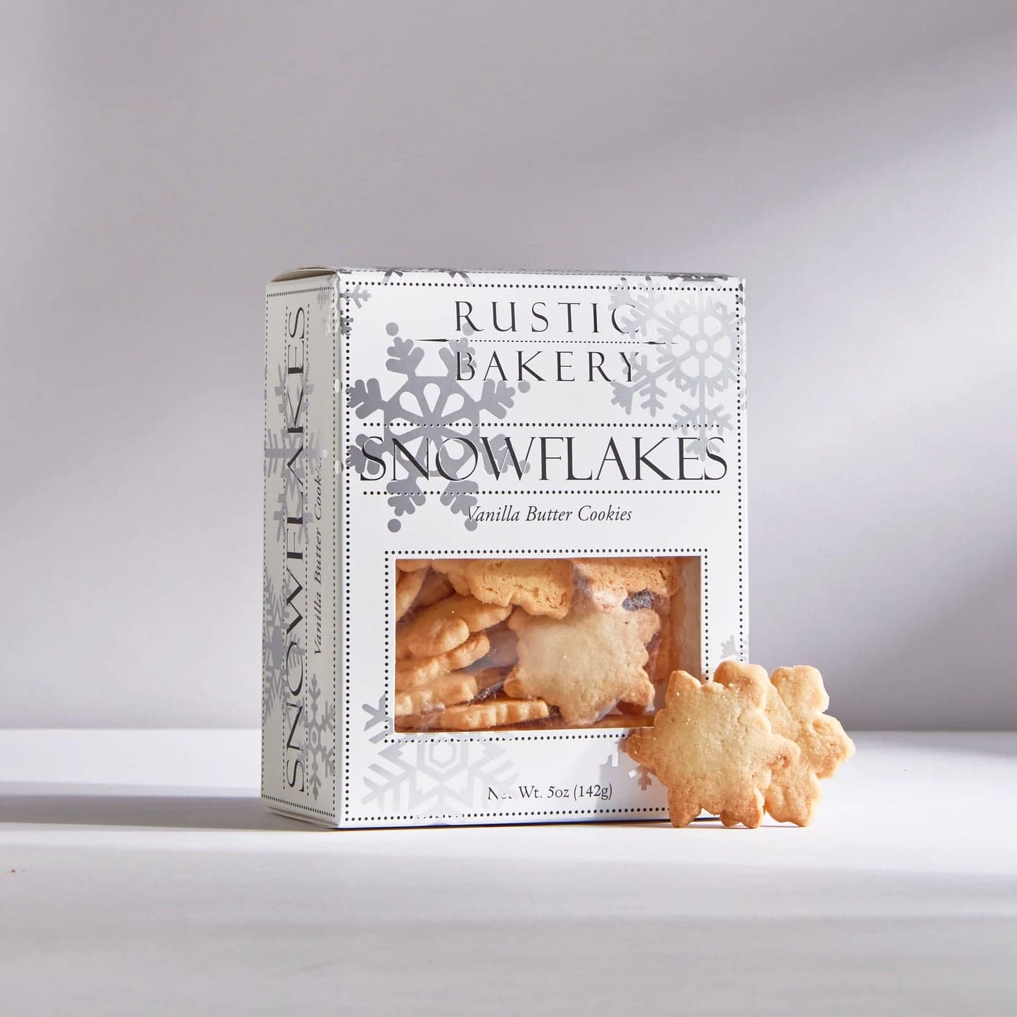 Vanilla Snowflake Cookies