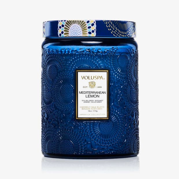 Mediterranean Lemon Large Jar Candle