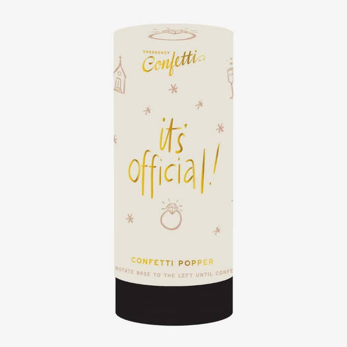 It's Official Confetti Popper