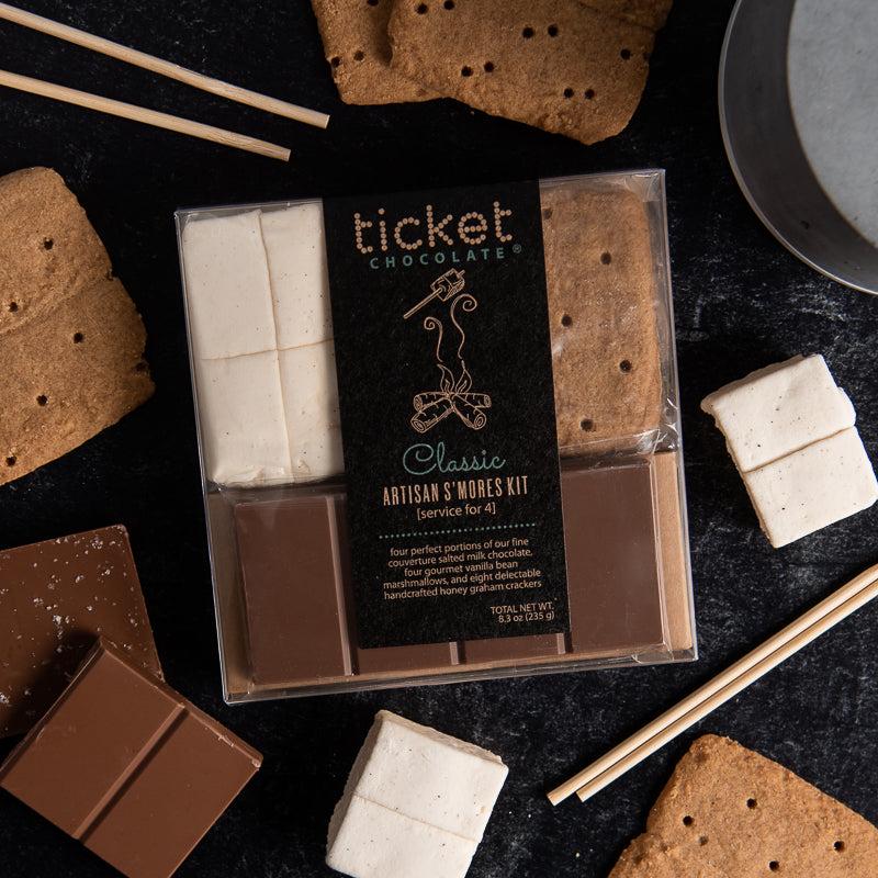 Artisan S'Mores Kits by Ticket Chocolate