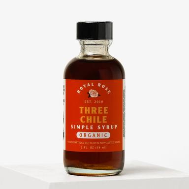 Three Chile Organic Simple Syrup - 2oz