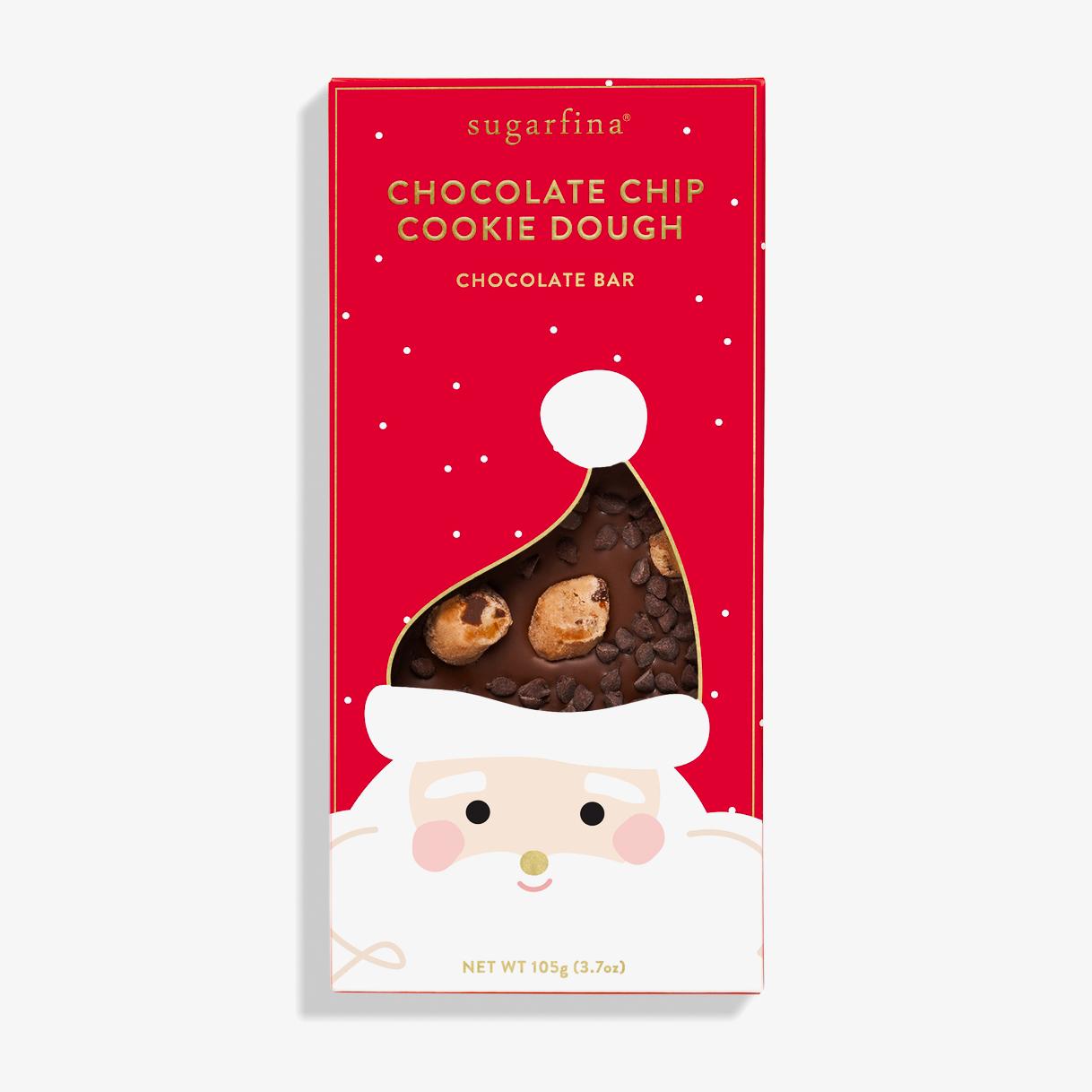 Santa Chocolate Chip Cookie Dough Bar