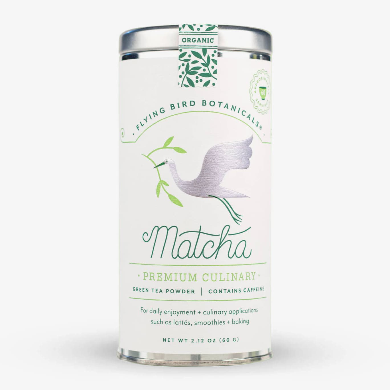 Premium Organic Culinary Matcha - Large Tin