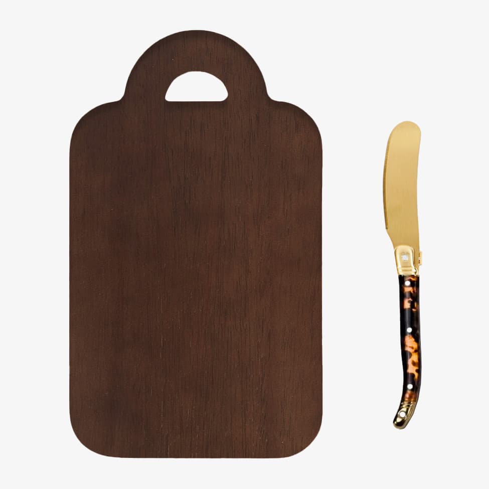 Mini Charcuterie Board & Cheese Knife Set