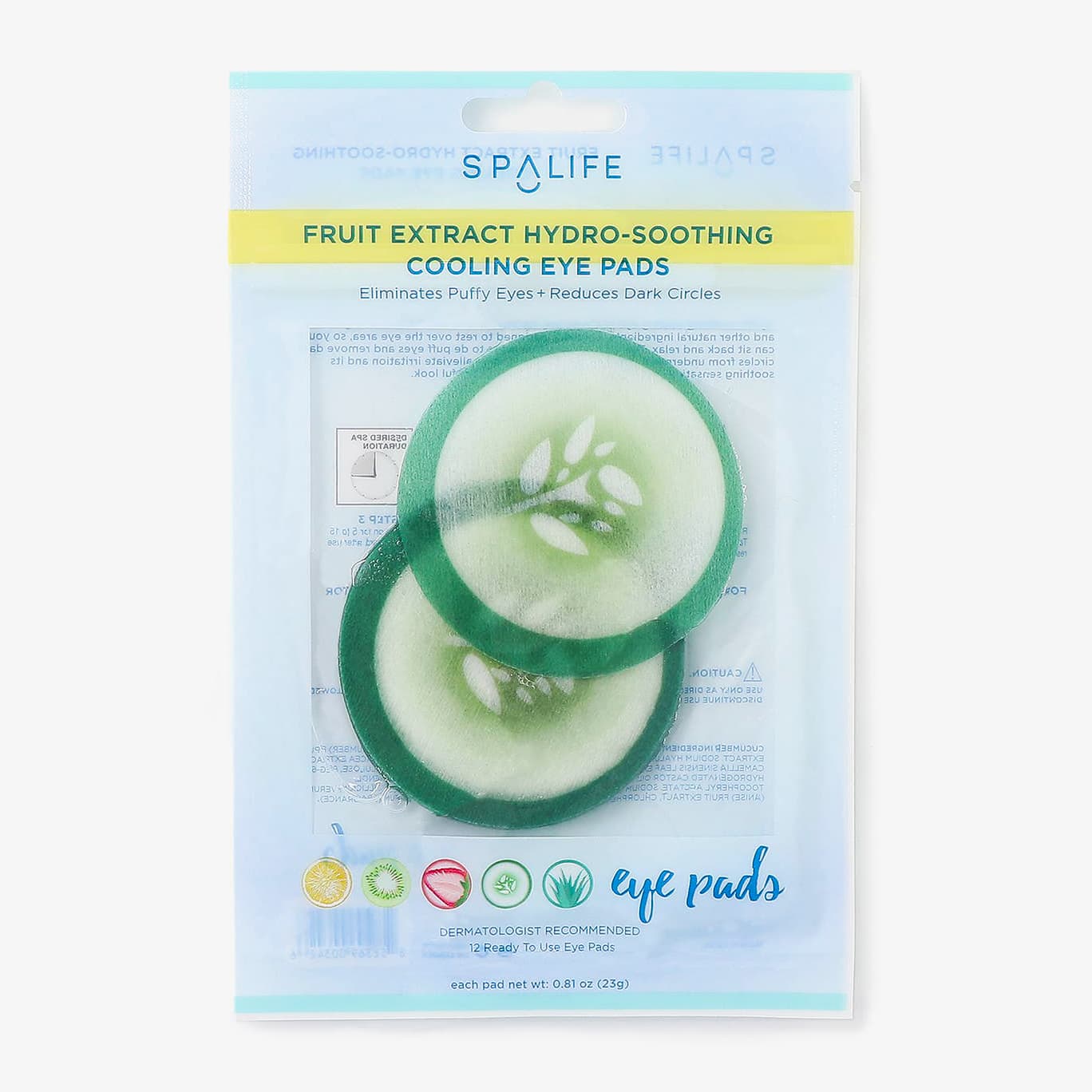 Cucumber Hydro-Soothing Cooling Eye Pads