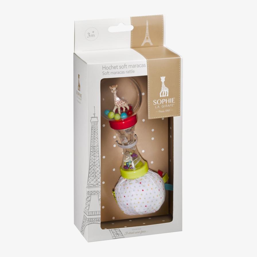 Soft Baby Maracas Rattle