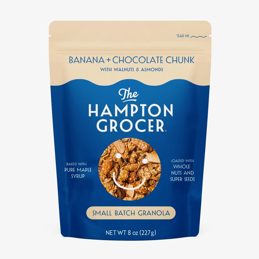 Banana + Chocolate Chunk Granola - 8oz