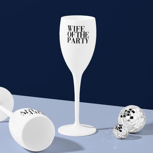 Wife Of The Party Glass