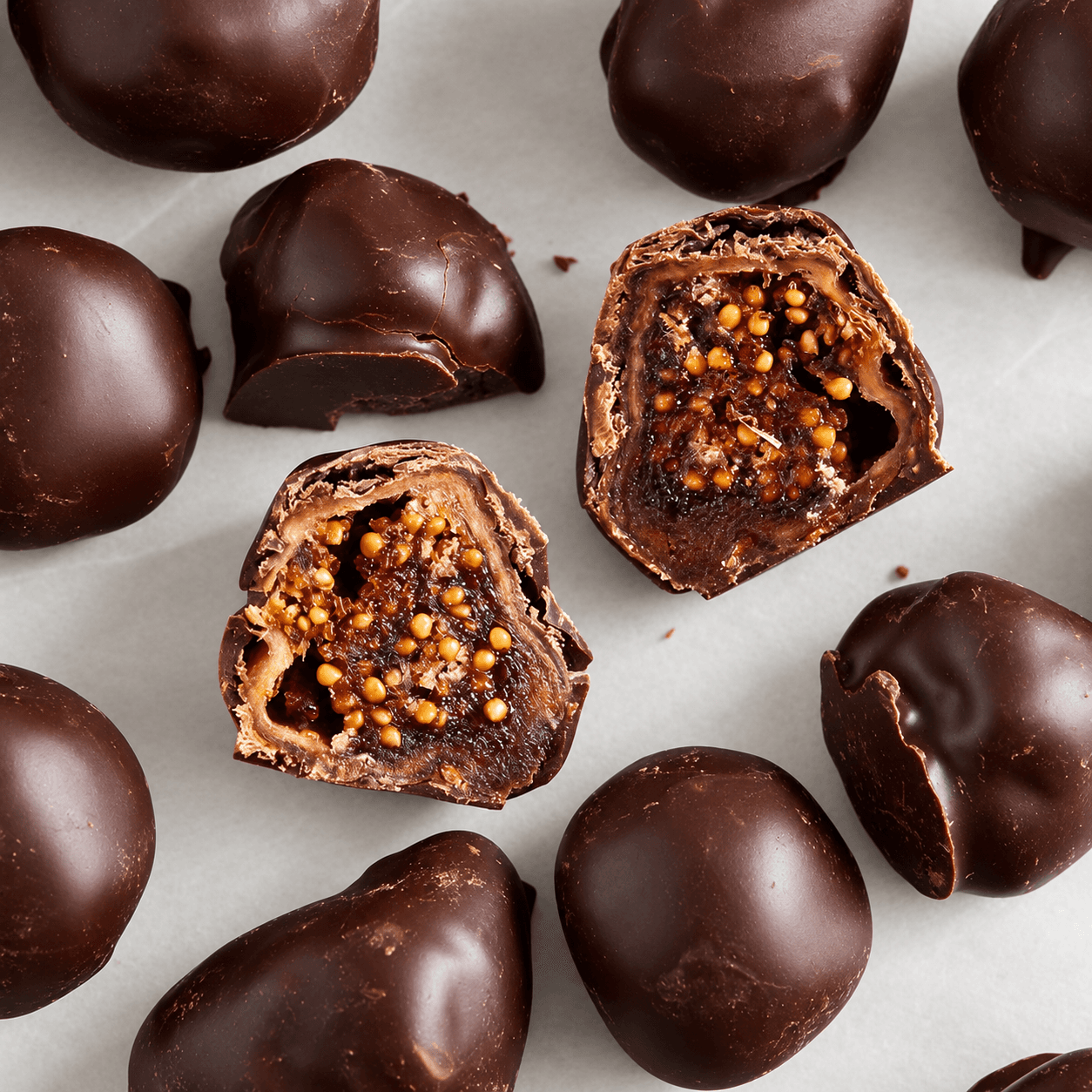 Dark Chocolate Covered Mediterranean Figs / 4.9oz, photo 2