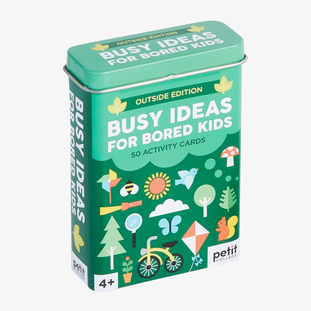 Busy Ideas For Bored Kids: Outdoor Edition