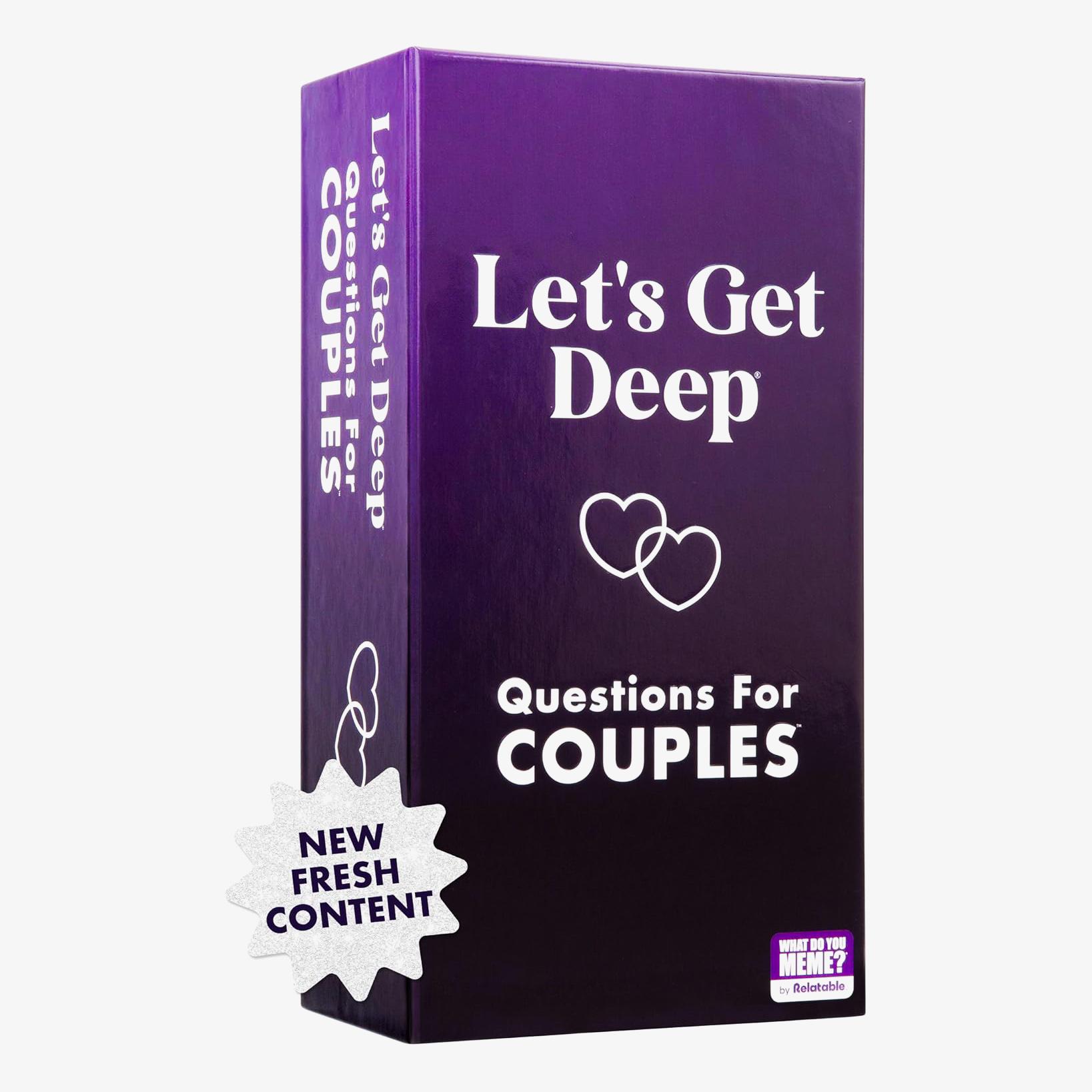 Let's Get Deep Game - Couples Edition