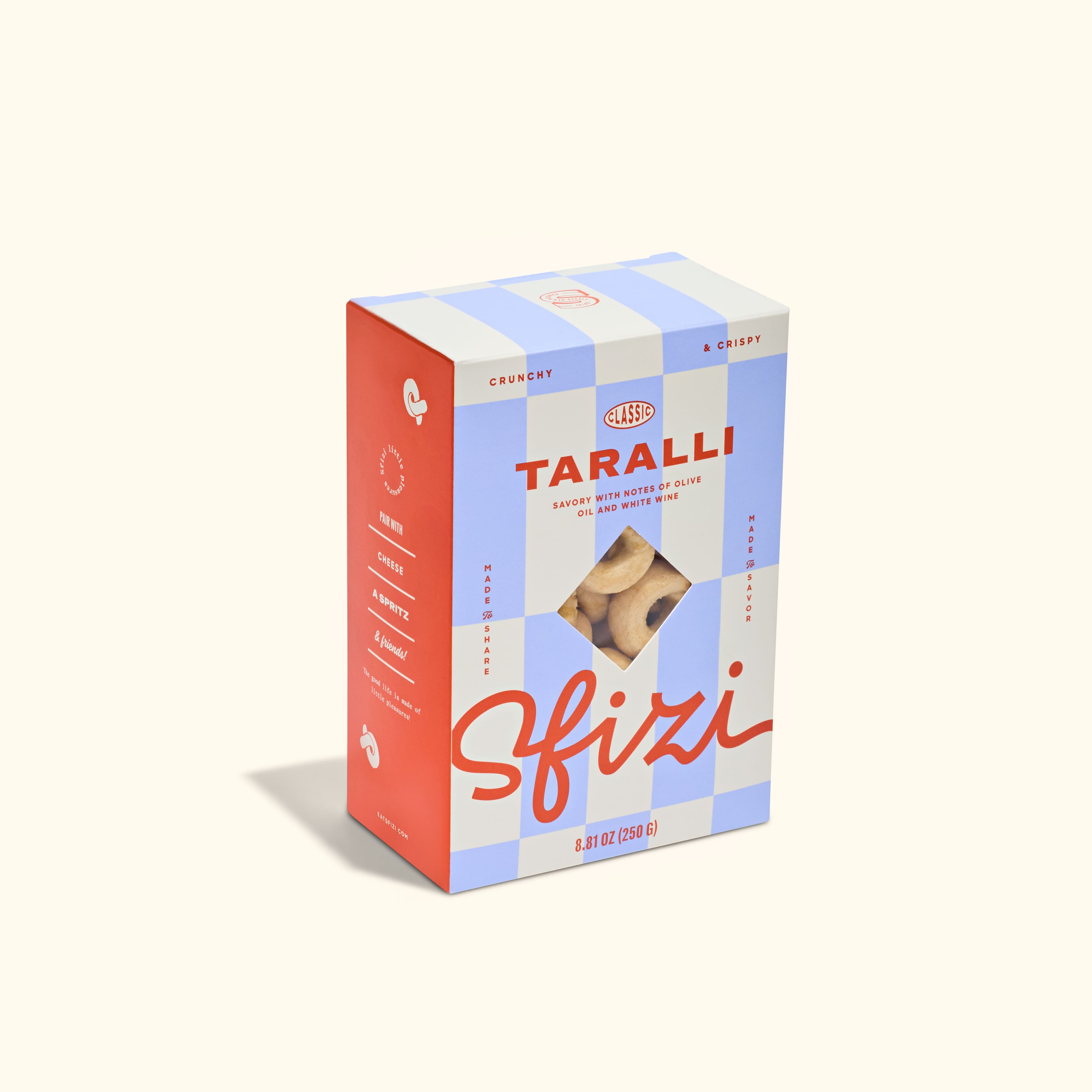 Classic Taralli Italian Snack Crackers