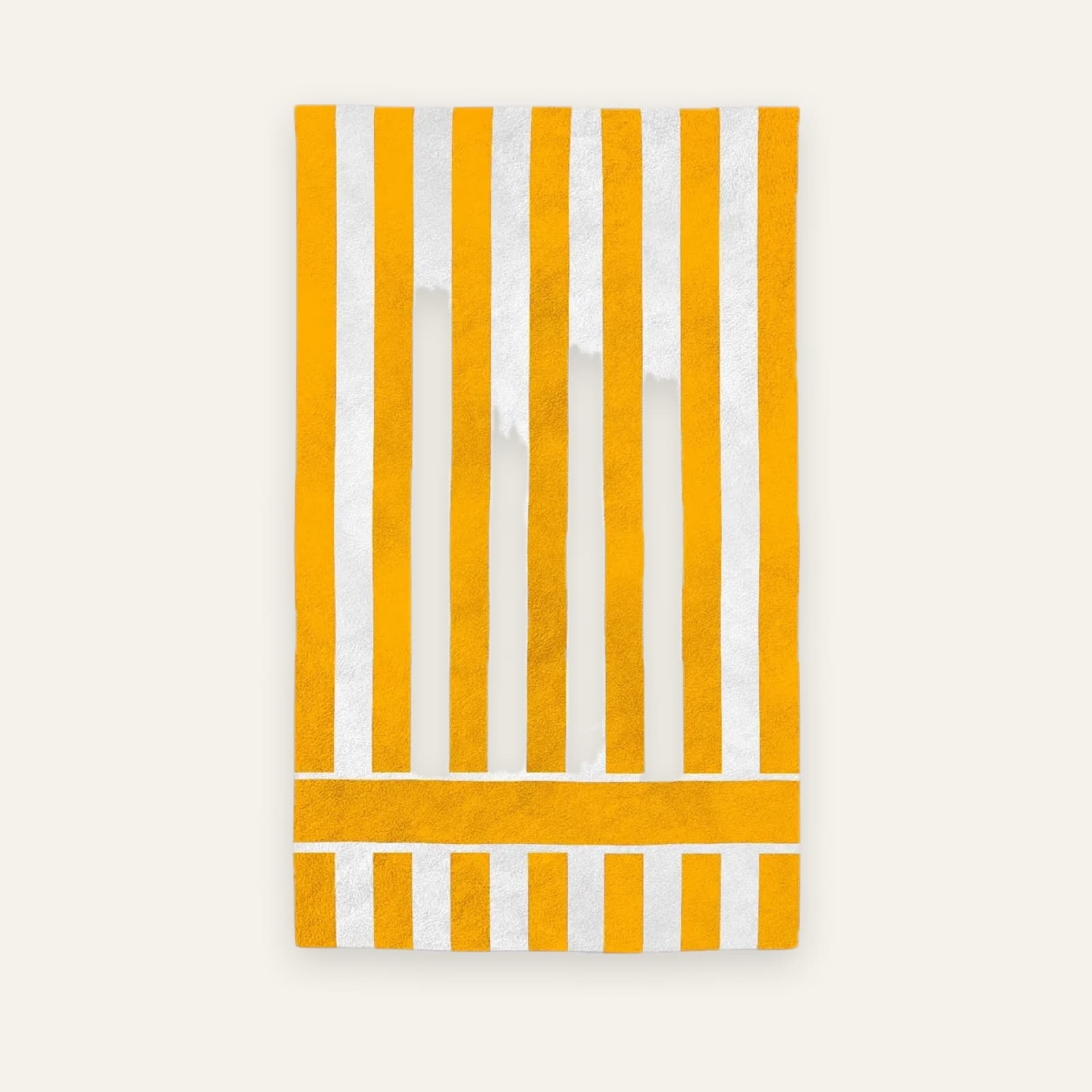 Double-Sided Cabana Stripe Beach Towel, photo 2