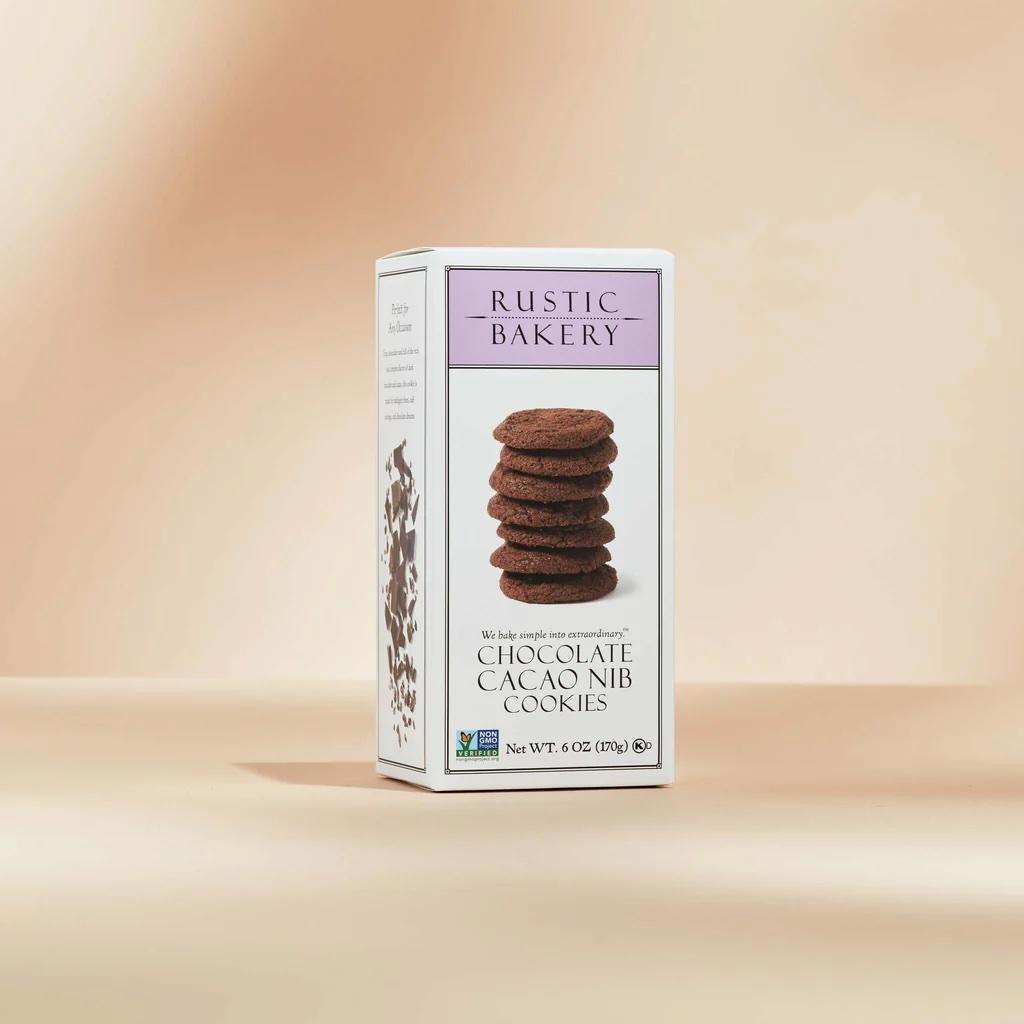 Chocolate Cacao Nib Cookies