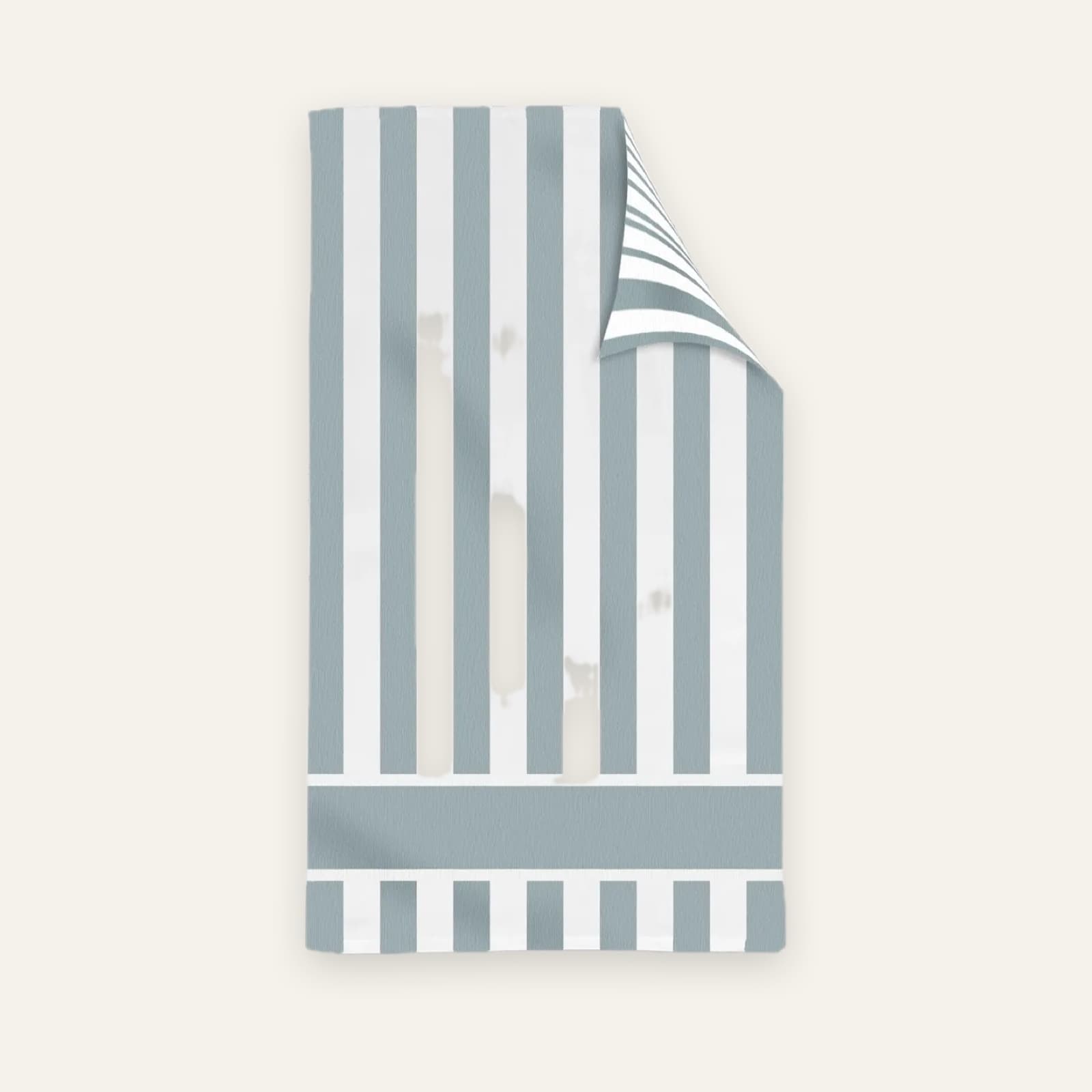 Double-Sided Cabana Stripe Beach Towel, photo 3