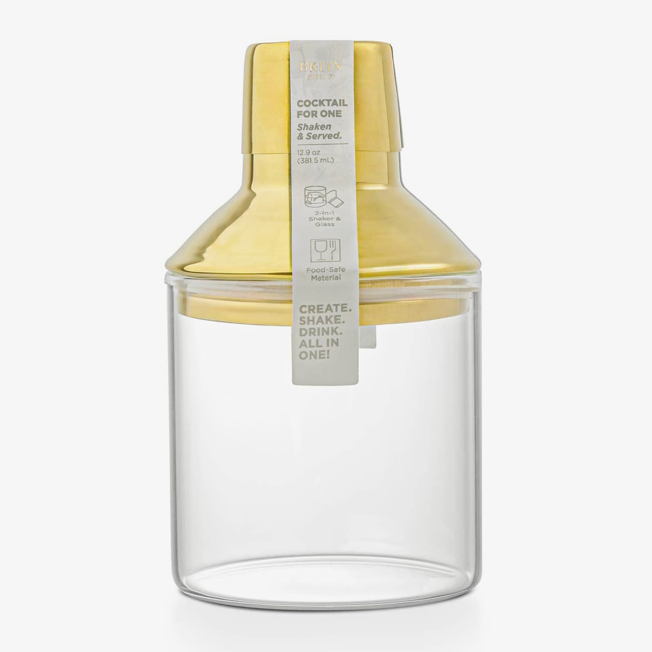 Cocktail for One Shaker Set - Gold