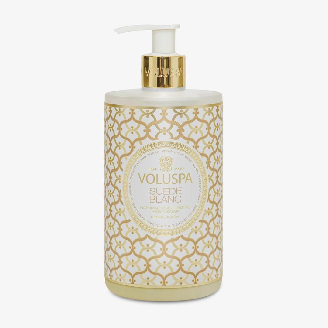 Suede Blanc Handsoap by Voluspa