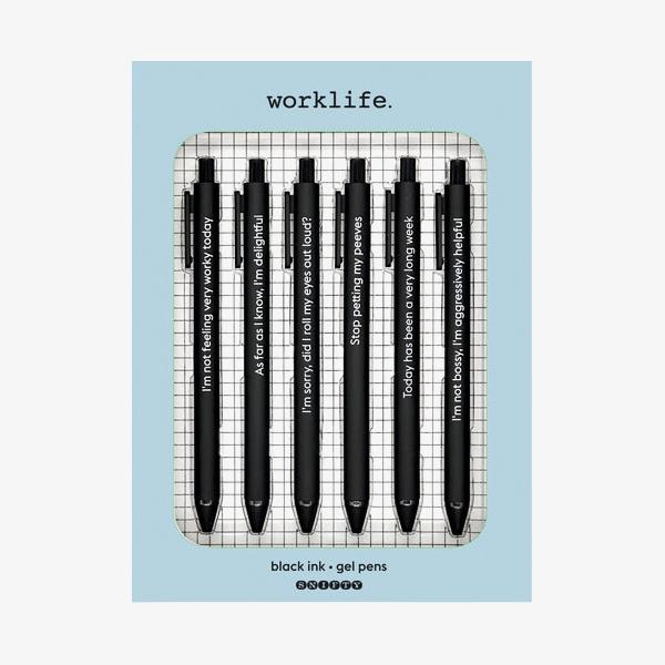 Worklife Quotable Gel Pen Set