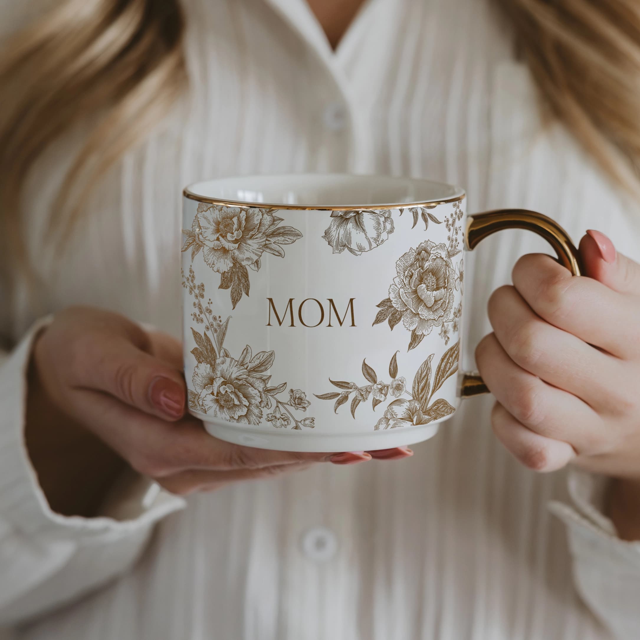 Floral Mom Coffee Mug
