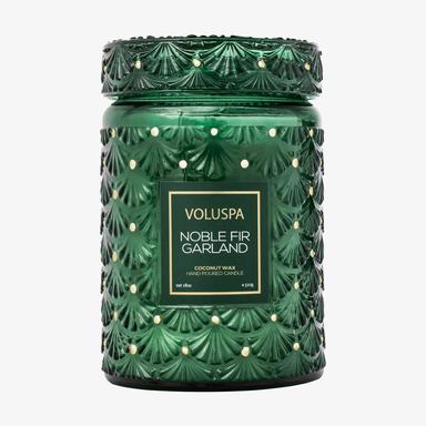 Noble Fir Garland Large Jar Candle