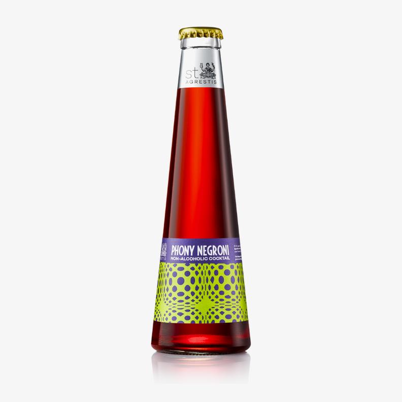 Non-Alcoholic Phony Negroni