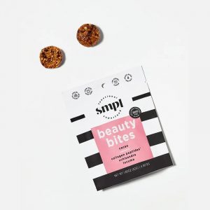 Four-pack of bite size beauty-aid snacks