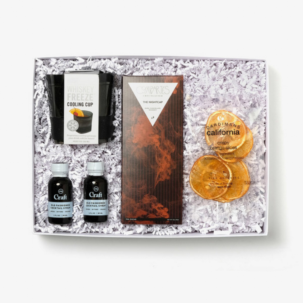 old fashioned cocktail kit gift box set