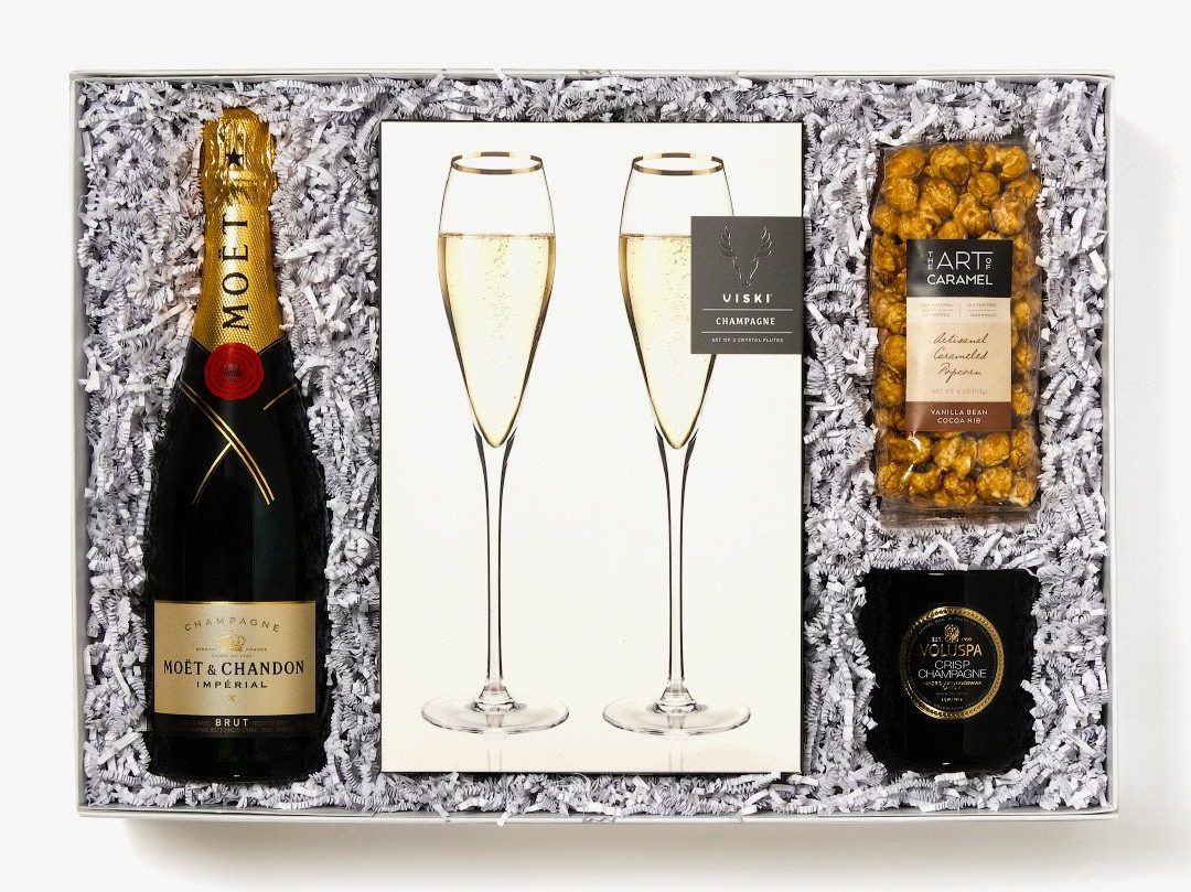 A Closer Look at Our Champagne Toast Gift Boxes