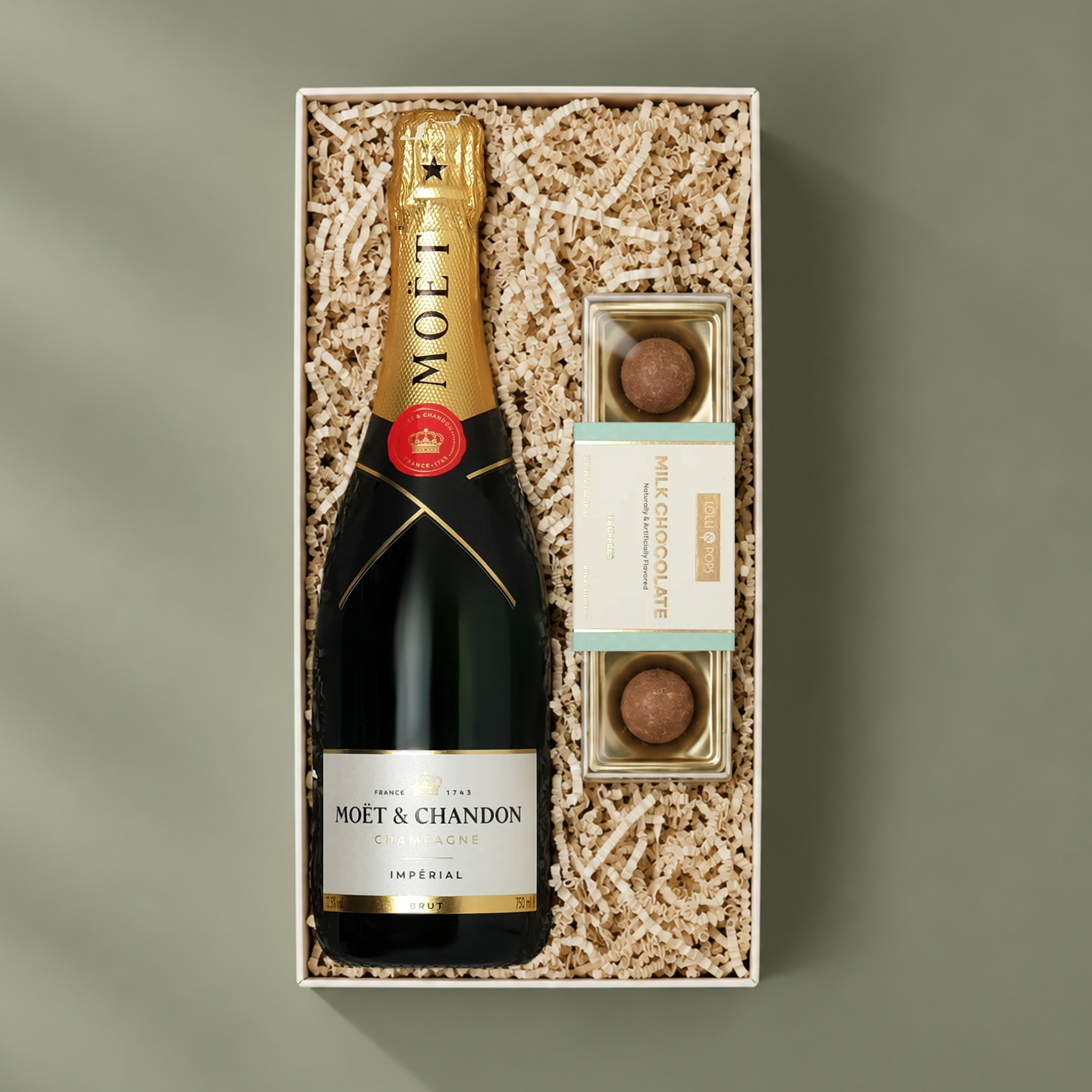 Champagne & Truffles — Moët Gift Box | Fountain