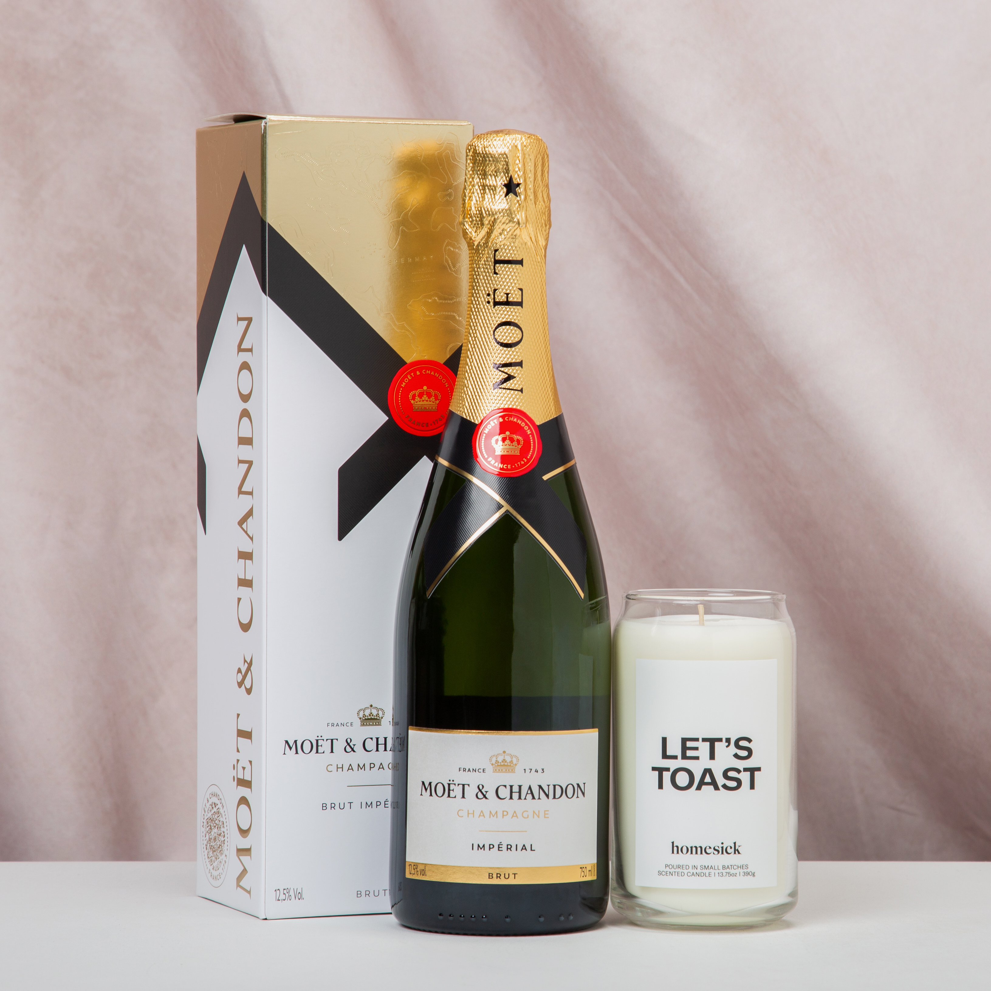 Let's Toast Moët Gift Box | Fountain