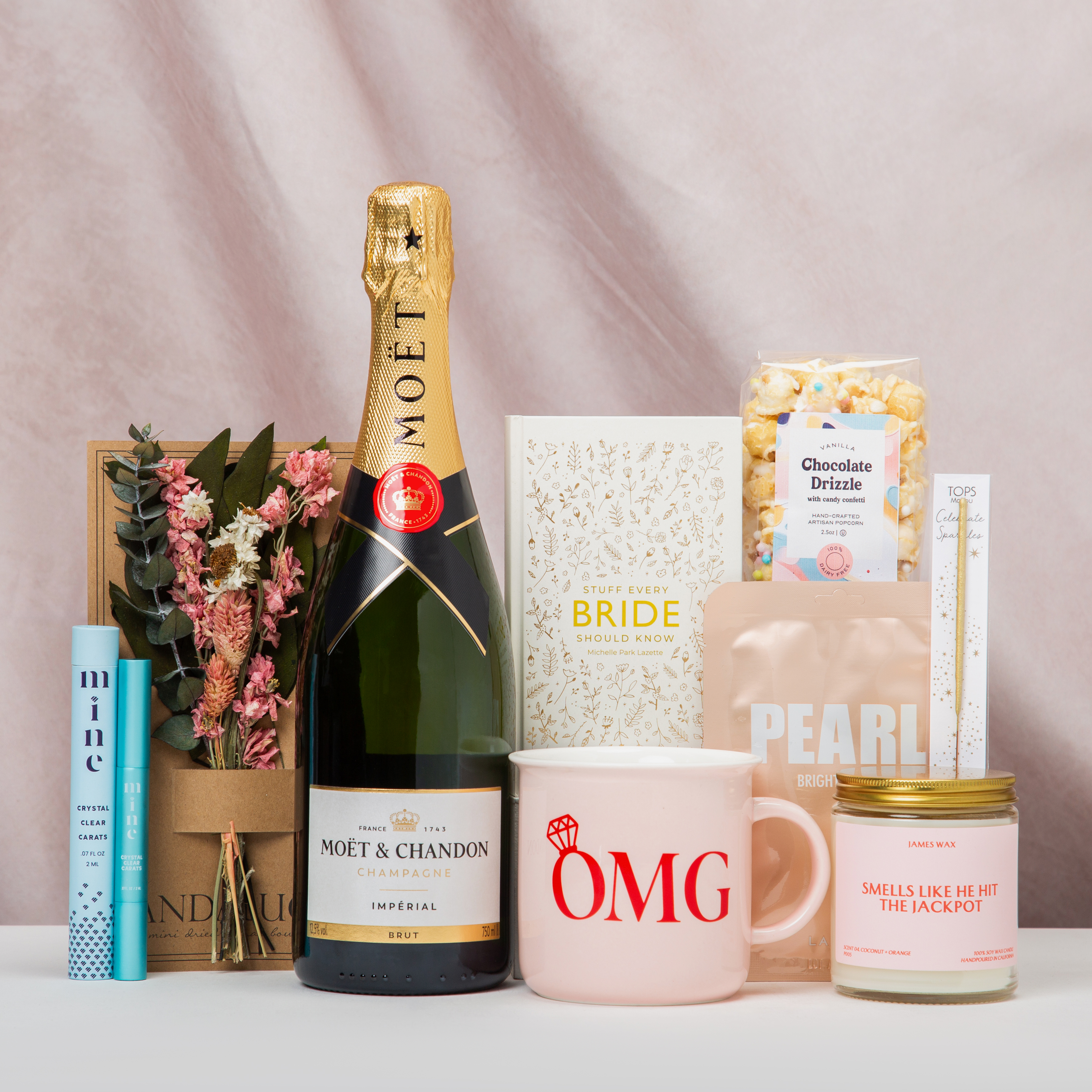 Engagement Deluxe - Moet 750ml - Fountain Gifts