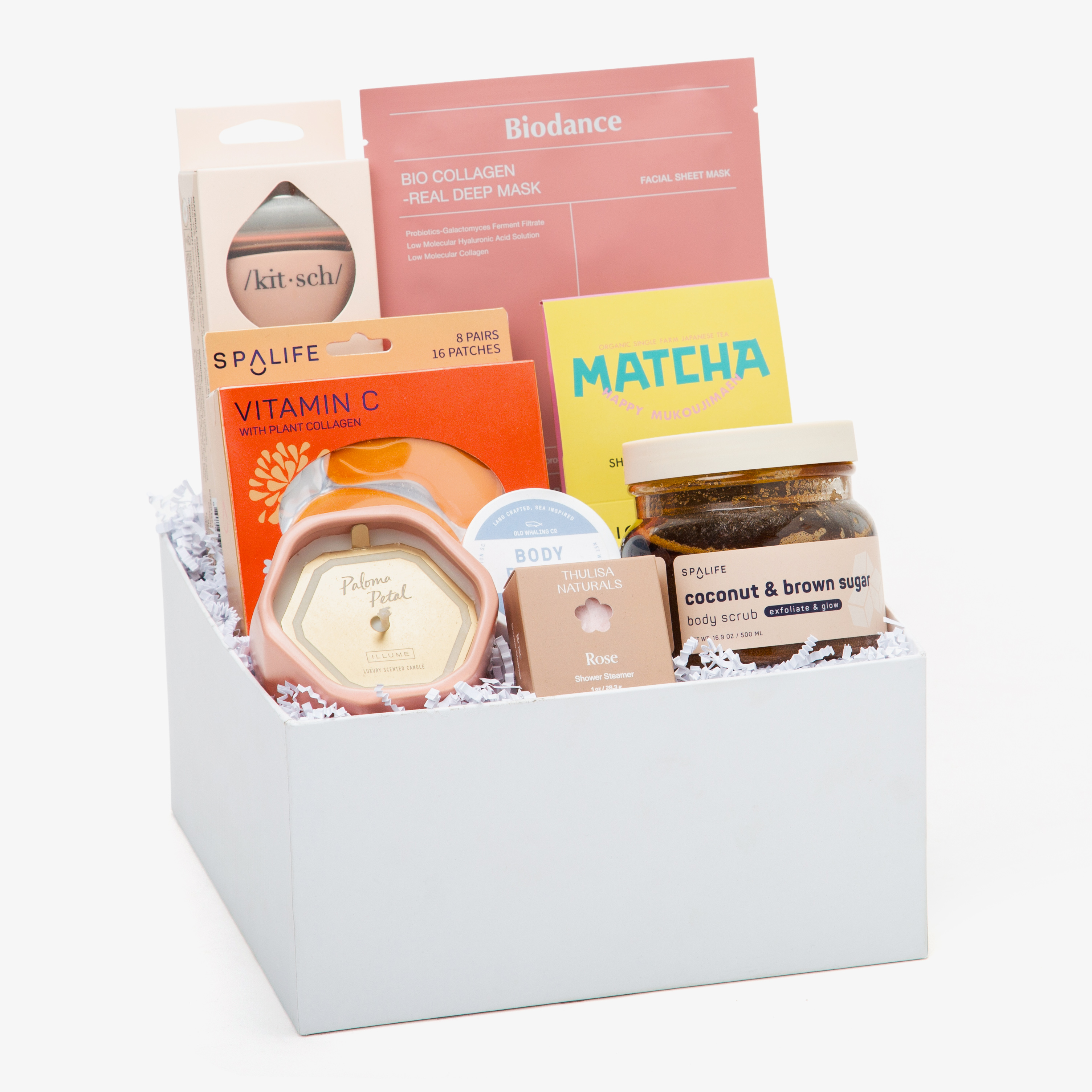 Spa Day Deluxe Gift - Scrub & Tools - Fountain Gifts