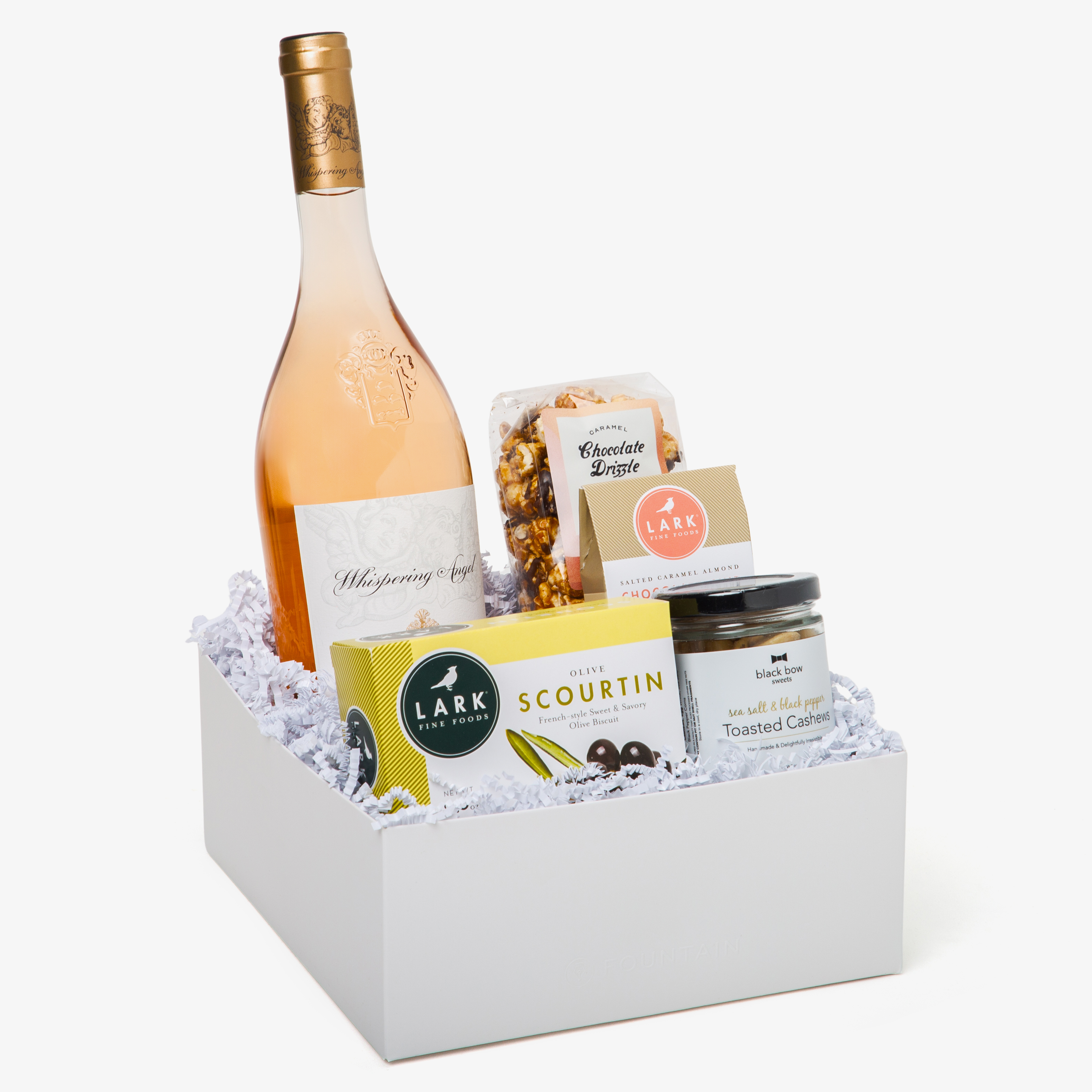 Whispering Angel Rosé & Snacks Gift Box | Fountain