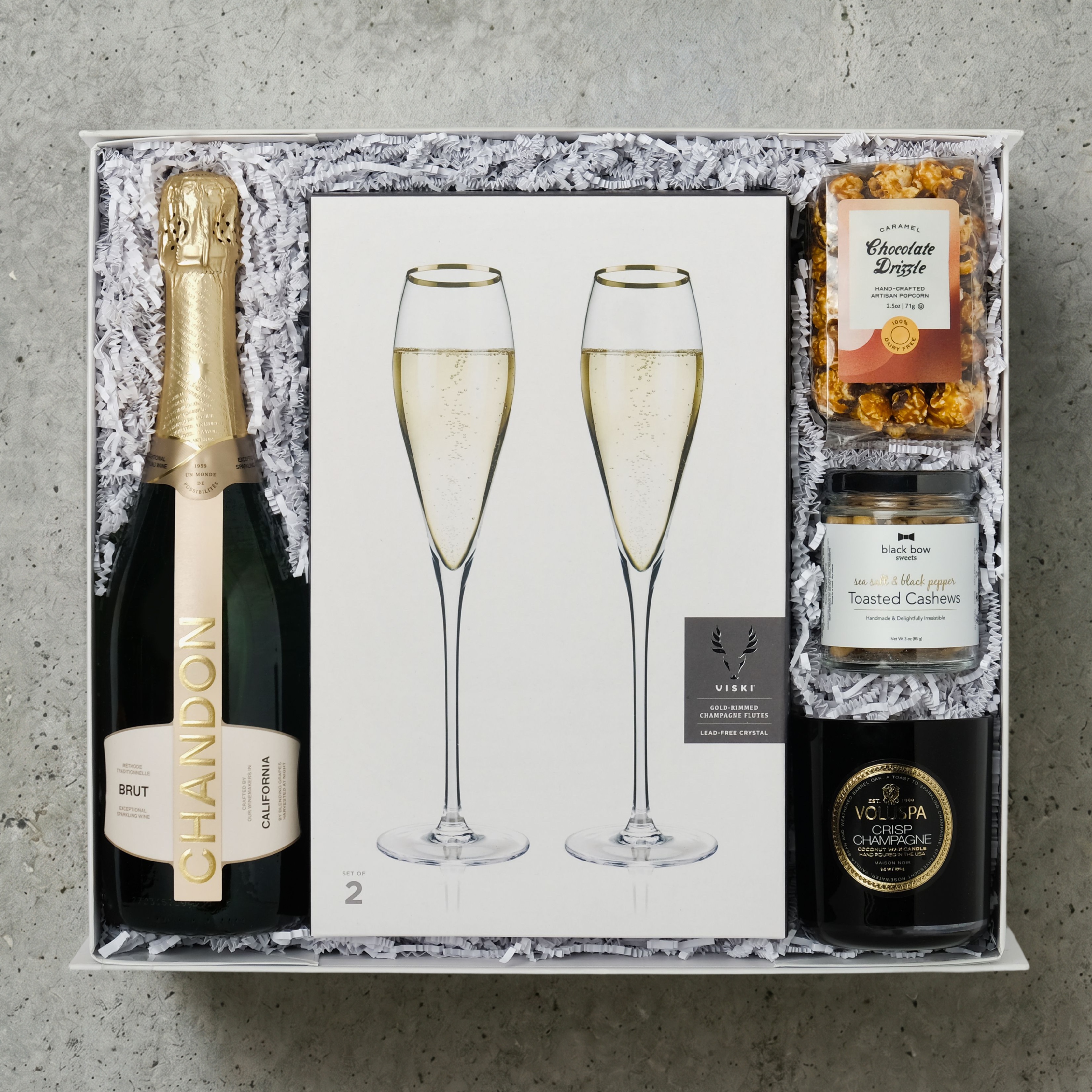 Chandon Champagne Toast Grand Gift Box | Fountain